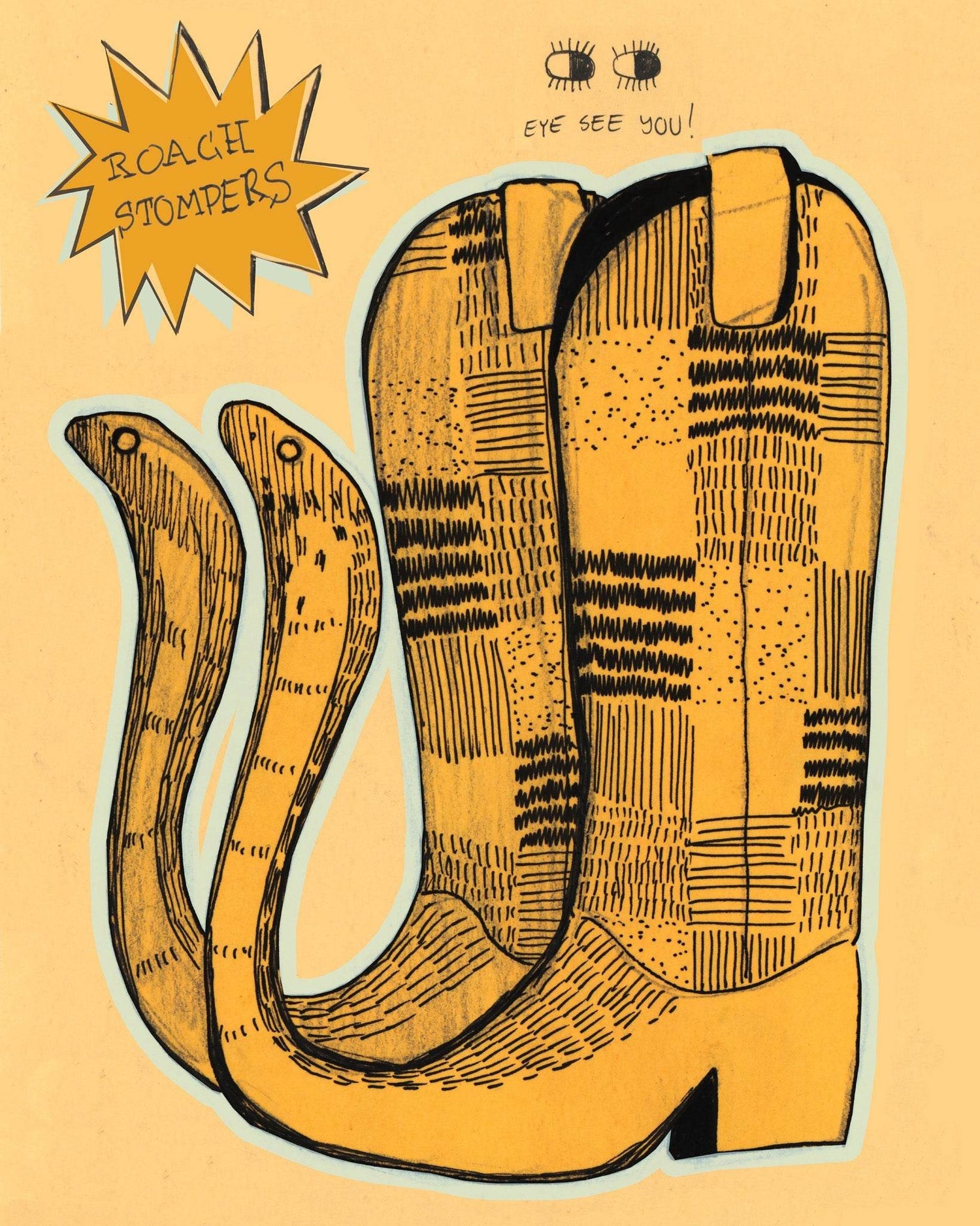 Cowboy Boot Wall Art