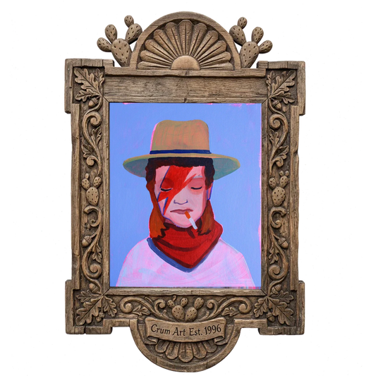 Cowboy Bowie Print — one of the 3 prints in The Bowie Set | Crum Art