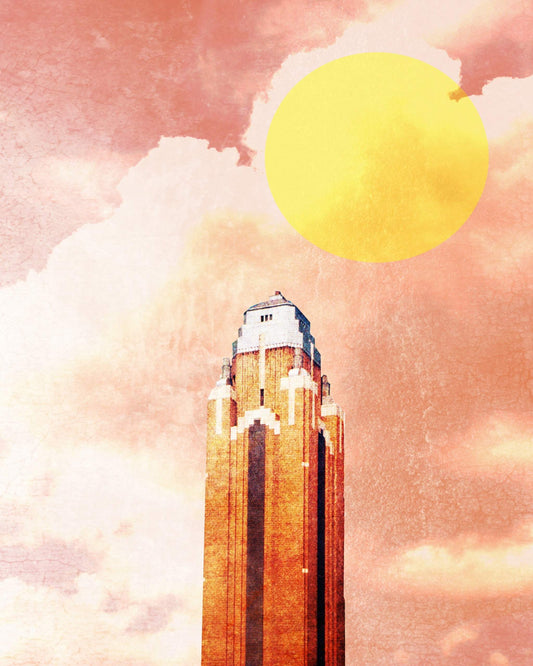 Will Rogers Tower Sun | Crum Art
