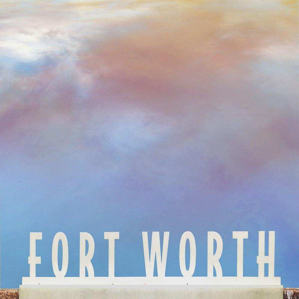 Fort Worth Water Gardens art print by Betsy Crum