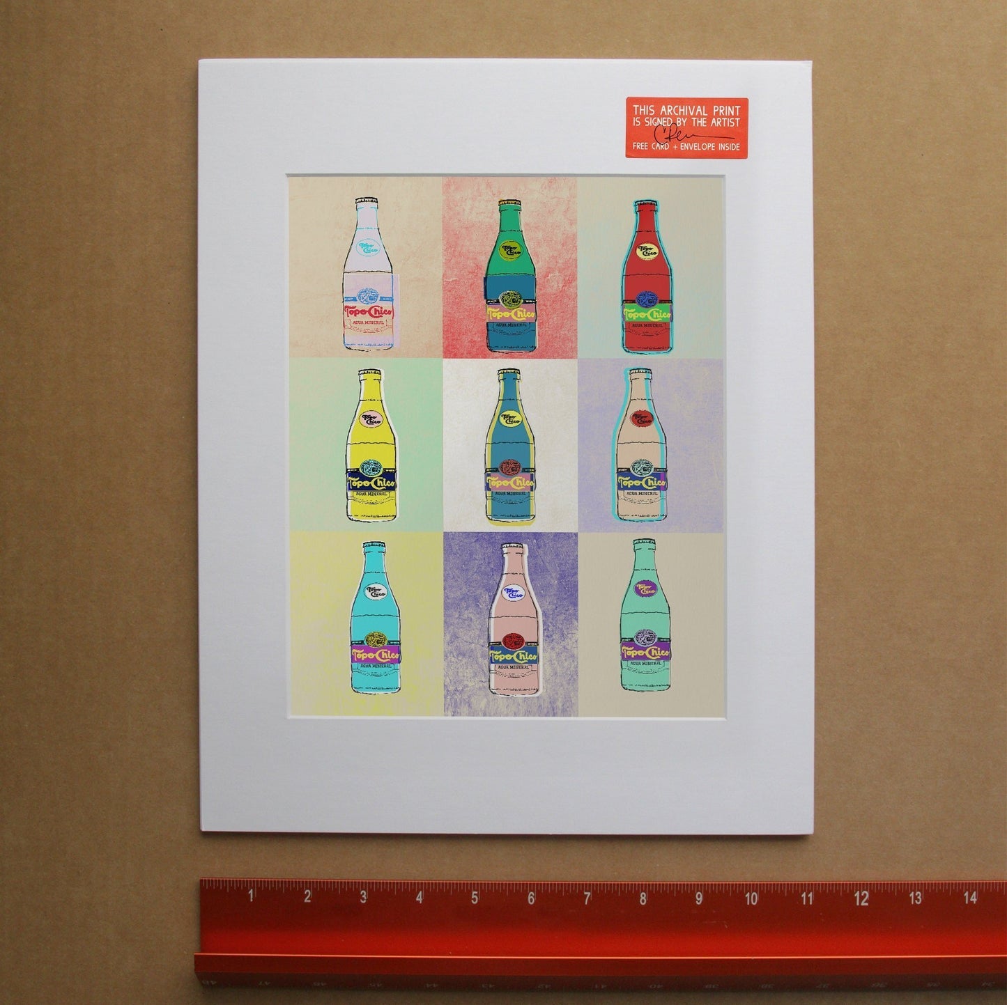 Topo Chico Warhol Inspired