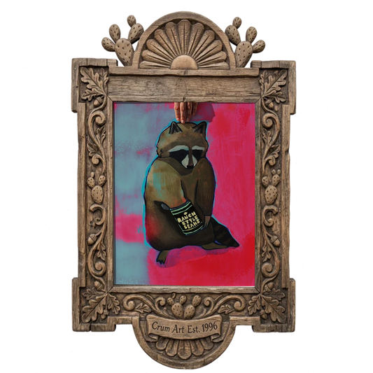 Raccoon & Ranch Style Beans — from The Weirdcore Set, Crum Art