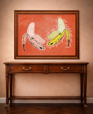Happy Bananas Print | Crum Art