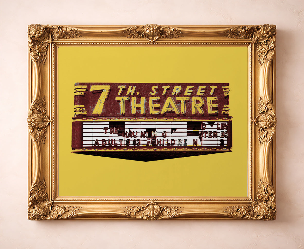 Fort Worth Art | 7th Street Theatre Sign | Betsy Crum