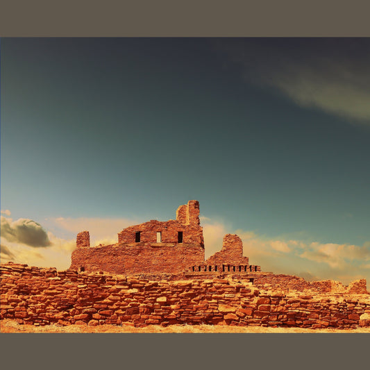 Abo Mission New Mexico Print | Betsy Crum | Crum Art Crum Art