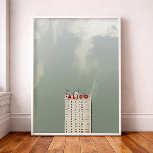 Waco Art Print - Alico Building Cool Photo Print | Betsy Crum