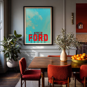 West Texas Art - Arrow Ford Abilene Texas Print | Betsy Crum