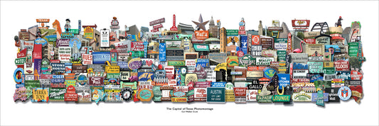 Austin Capitol Austin Texas art print by Betsy Crum