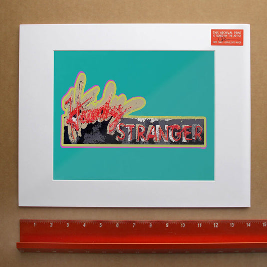 Austin Art Print — A Howdy Print Hung Out in the Late Afternoon | Betsy Crum Art Crum Art