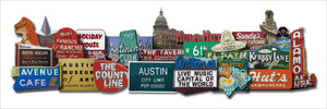 Austin Austin Favorites shown framed by Crum Art