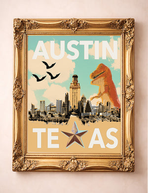 Travel Poster Print — one of the 3 prints in The Refresco Set | Crum Art