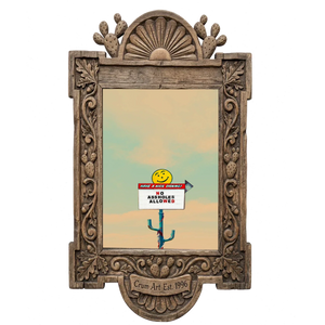 No Assholes Allowed — from The Funny Signs Set, Crum Art