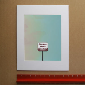 Austin Art Big Sky Print - Holiday House Sign Print | Betsy Crum Art