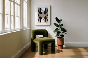 Pioneer Flour Mill San Antonio art print by Betsy Crum — framed with velvet mat
