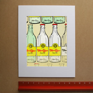 Topo Chico Art - Made in Mexico Bottle Print | Betsy Crum Art