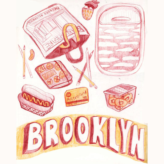 Brooklyn Art Print | Caya Crum Art Crum Art