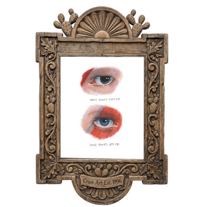 Bowie Eyes Study — one of the 3 prints in The Bowie Set | Crum Art