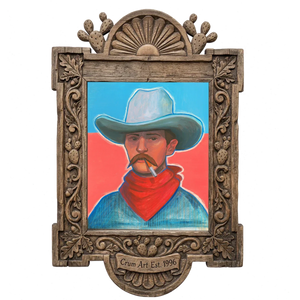 Red Headed Stranger — one of the 3 prints in The Bunkhouse Set | Crum Art