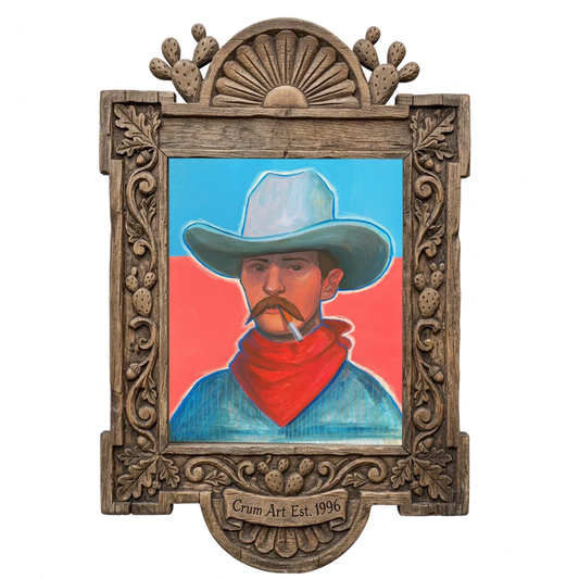 Red Headed Stranger — one of the 3 prints in The Bunkhouse Set | Crum Art