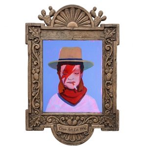 Cowboy Bowie Print — one of the 3 prints in The Bowie Set | Crum Art