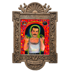 Saint Freddie Mercury — one of the 3 prints in The Freddie Set | Crum Art