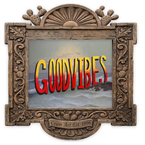 Good Vibes — from The Funny Signs Set, Crum Art