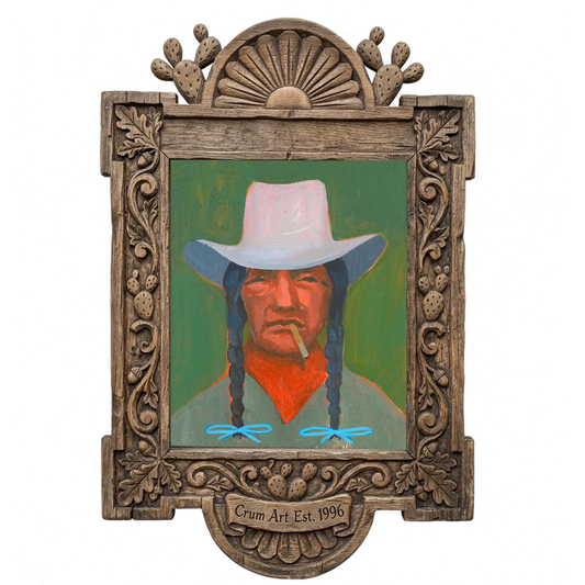 Tex — one of the 3 prints in The Greens Set | Crum Art