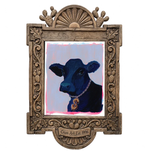 Money Cow Pink Pop Art — one of the 3 prints in The Clyde Set | Crum Art