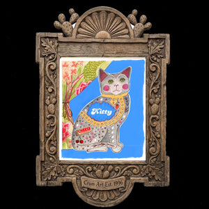 Preppy Staffordshire Cat — one of the 3 prints in The Staffordshire Set | Crum Art