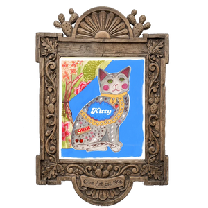 Preppy Staffordshire Cat — one of the 3 prints in The Staffordshire Set | Crum Art
