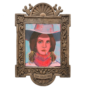 Lana — one of the 3 prints in The Smoke Break Set | Crum Art