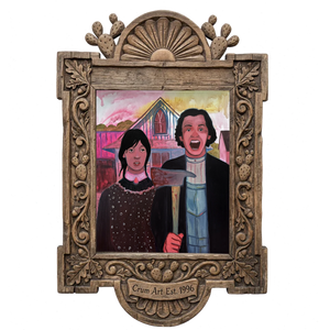 Horror Art | Shining American Gothic Print | Caya Crum