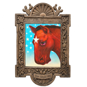 Star Horse Dreamer — one of the 3 prints in The Cowboy Stars Set | Crum Art