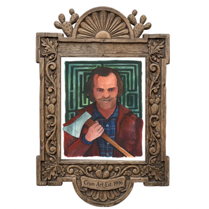 The Shining Jack Nicholson — from The Overlook Set, Crum Art