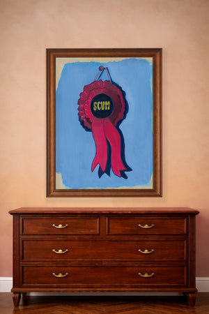 Best in Show Scum Ribbon Print | Caya Crum