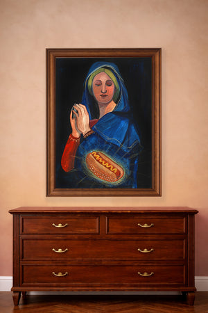 Old Masters Hot Dog ArtPrint | Caya Crum
