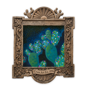 Disco Cactus — one of the 3 prints in The Cactus Set | Crum Art