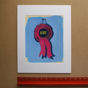 Best in Show Scum Ribbon Print | Caya Crum