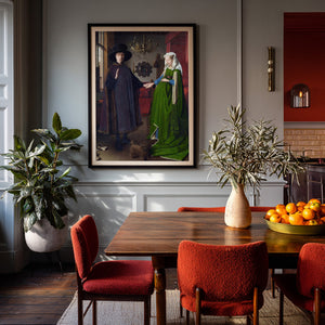 Arnolfini Taco Bell shown framed by Crum Art