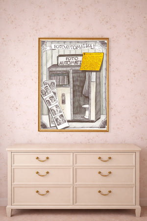 Fotoautomatica Florence shown framed by Crum Art