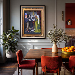Arnolfini Taco Bell shown framed by Crum Art