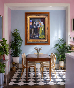 Arnolfini Taco Bell shown framed by Crum Art