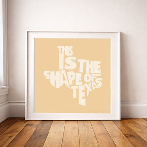 Cool Art and Quotes about Texas Gallery Print Betsy Crum