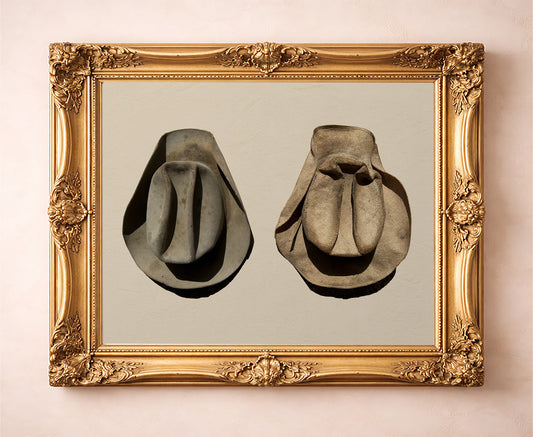 Rancher Comp Arnold's Cowboy Hats — one of the 3 prints in The Texas West Set | Crum Art