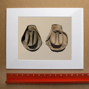 Rancher Comp Arnold's Cowboy Hats western art print by Carl Crum — horizontal room scene