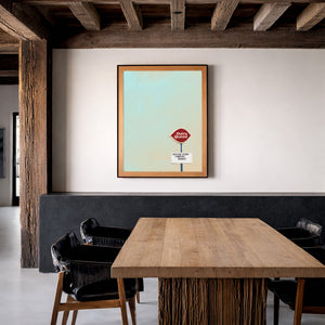Dq Big Texas Sky shown framed by Crum Art