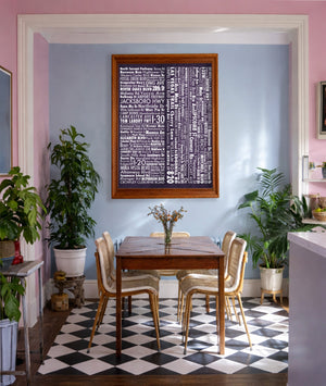 Fort Worth Boot Pink shown framed by Crum Art