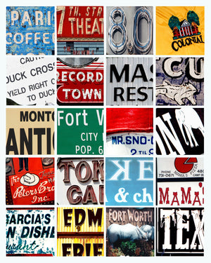 Fort Worth Art Prints — Fort Worth Icons Pop Art Print IYKYK Decor | Betsy Crum Crum Art