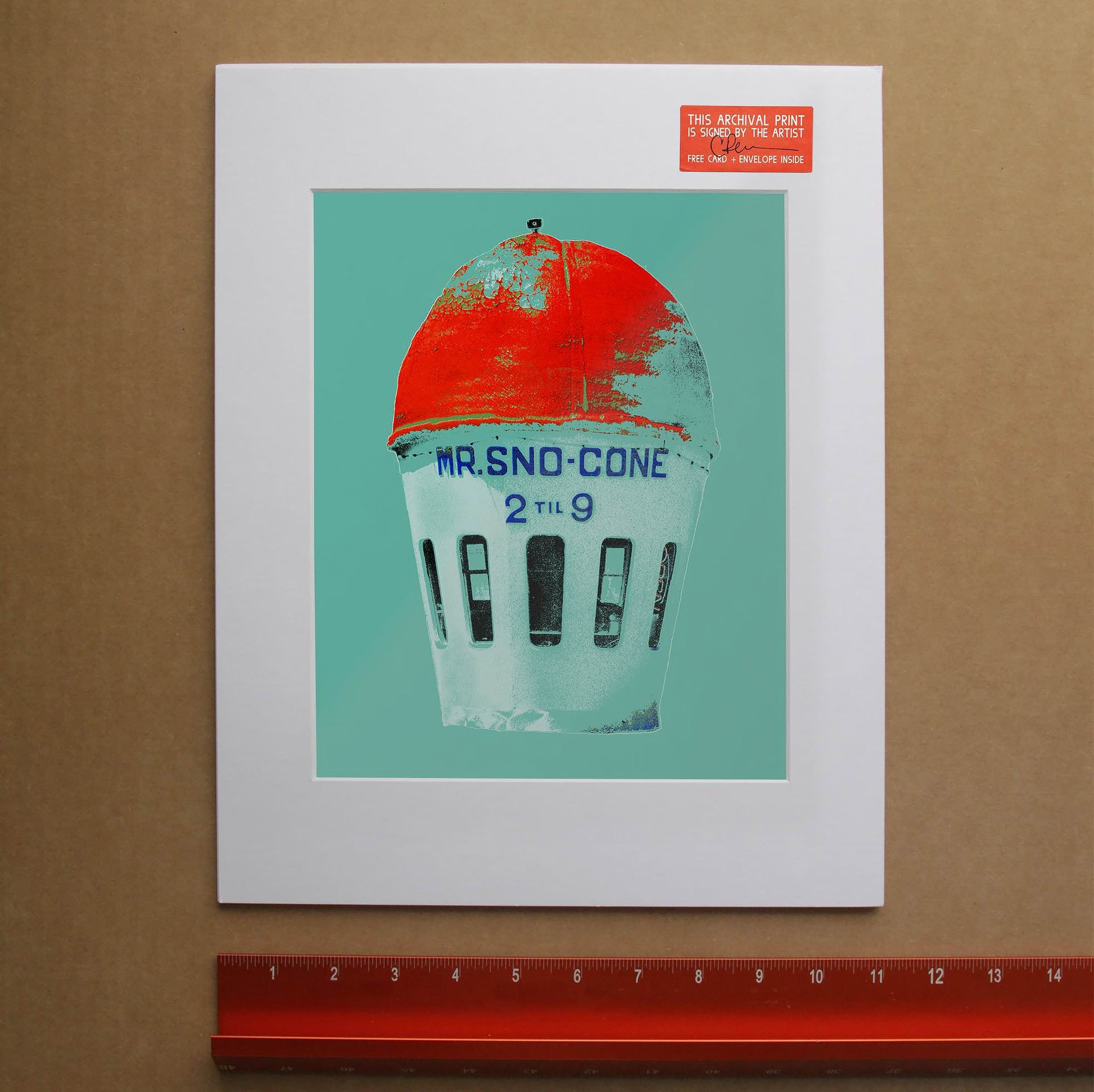 Fort Worth Art Prints — Mr Sno Cone - Fort Worth Big Sky Wall Decor and Prints | Betsy Crum Art