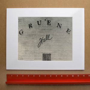 Shiner at Gruene Hall Texas art print by Caya Crum — horizontal room scene
